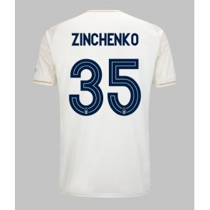 Nottingham Forest Oleksandr Zinchenko #35 Gostujuci Dres 2025-26 Kratak Rukavima